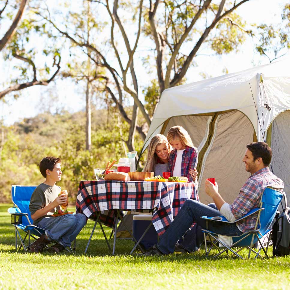 Den ultimative pakkeliste til campingferien
